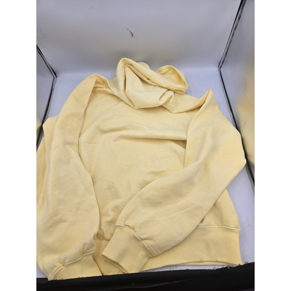 MV Sport Sunkissed Yellow Hoodie Adult Large Womans Has Imperfections See Photos - Picture 11 of 13
